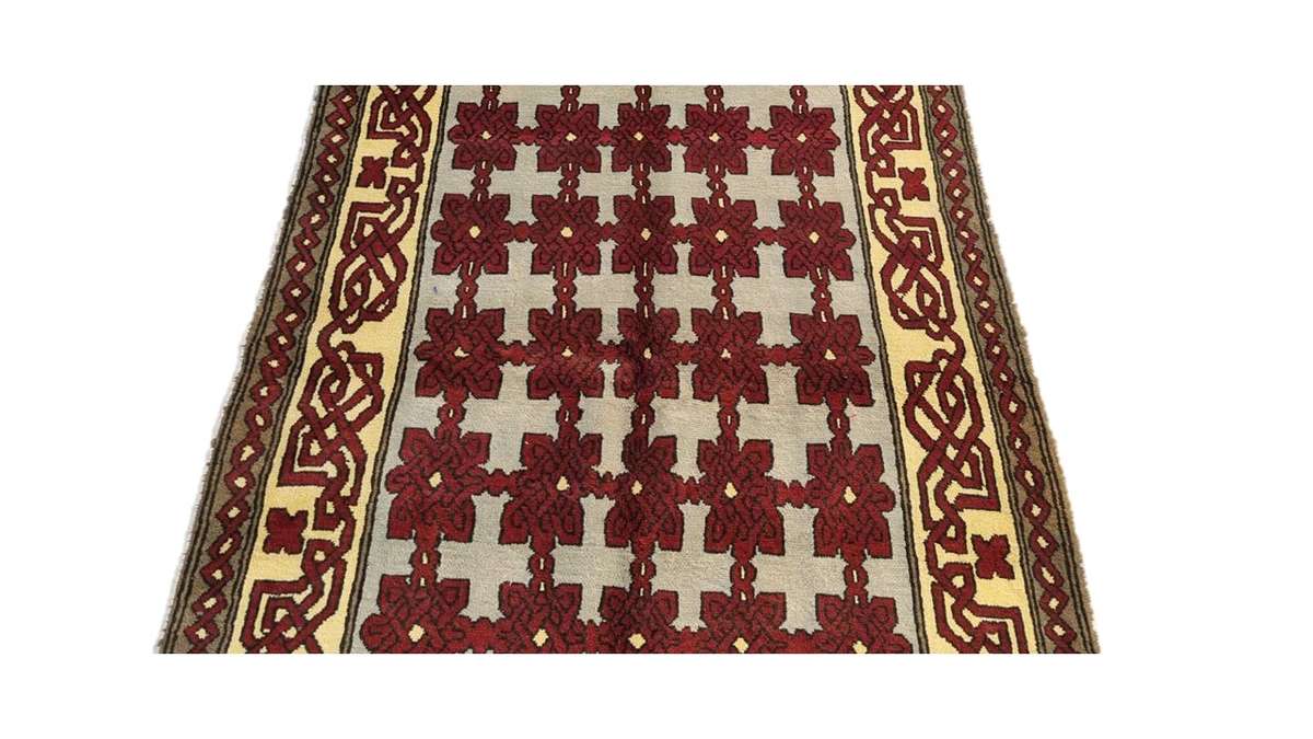 Persian Gabbeh Carpet 250cm x 140cm Hand Knotted