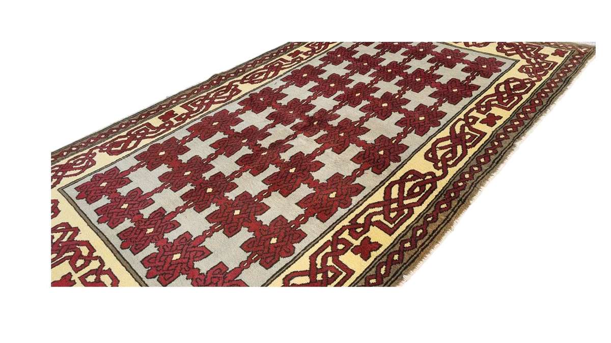 Persian Gabbeh Carpet 250cm x 140cm Hand Knotted
