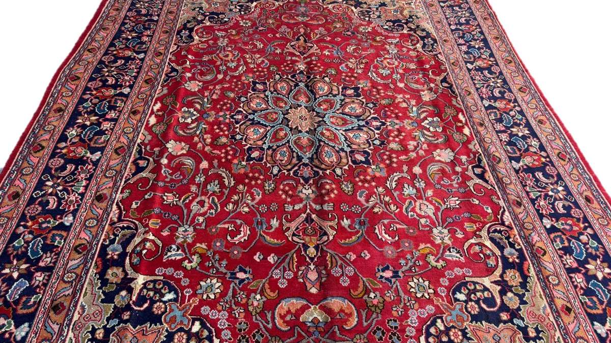 Persian Sabzevar Carpet 394cm x 287cm Hand Knotted