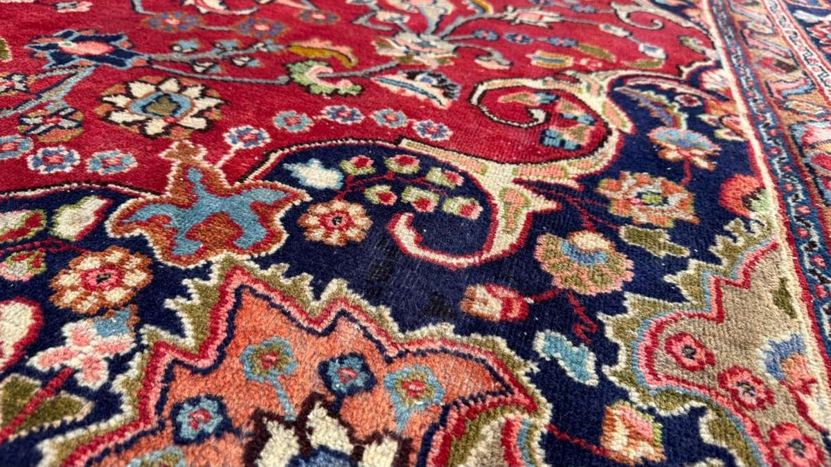 Persian Sabzevar Carpet 394cm x 287cm Hand Knotted