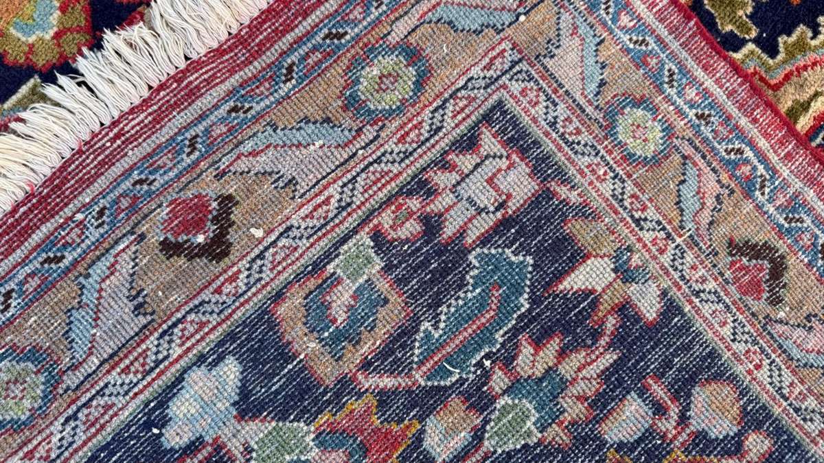 Persian Sabzevar Carpet 394cm x 287cm Hand Knotted