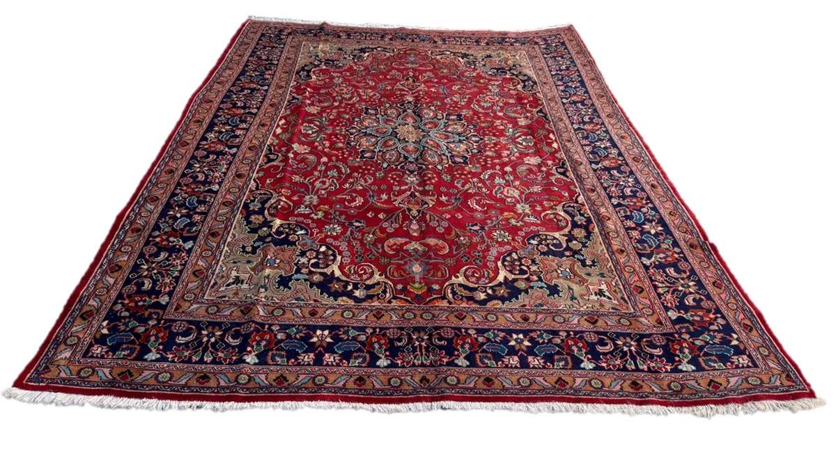 Persian Sabzevar Carpet 394cm x 287cm Hand Knotted