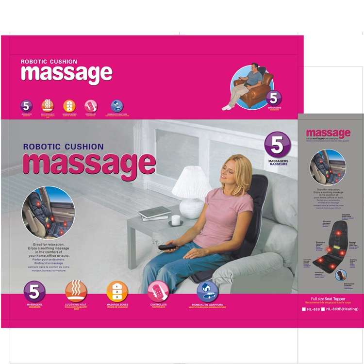 Cushion Massage Full Seat with Heat 5 Massage Points