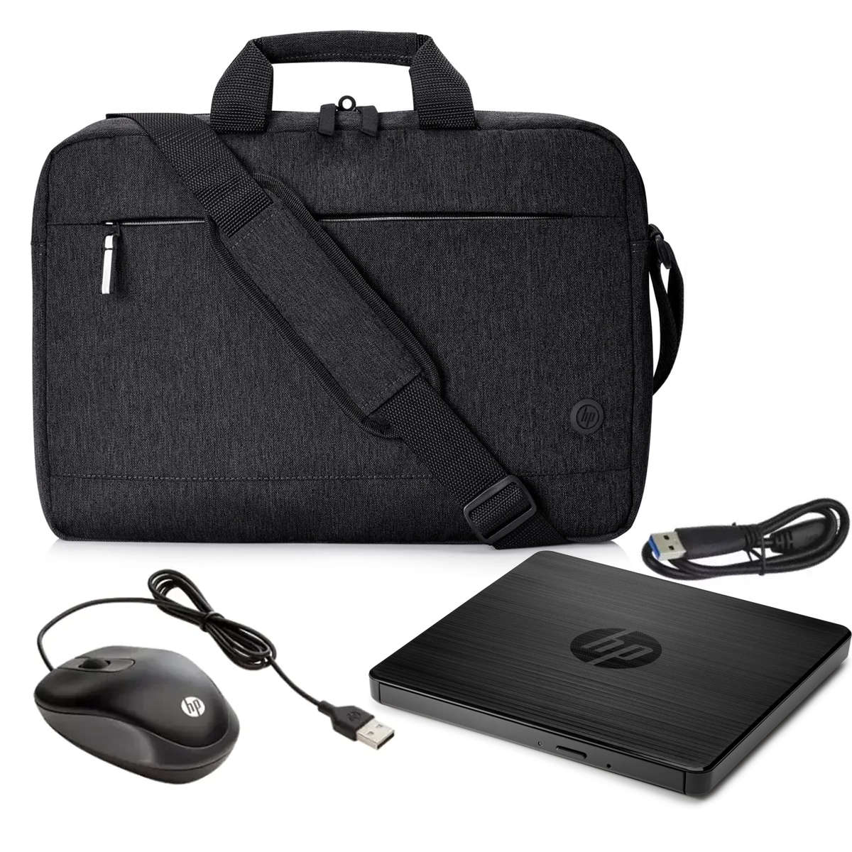 HP Bundle - Bag, Mouse &amp; External DVD-RW Drive