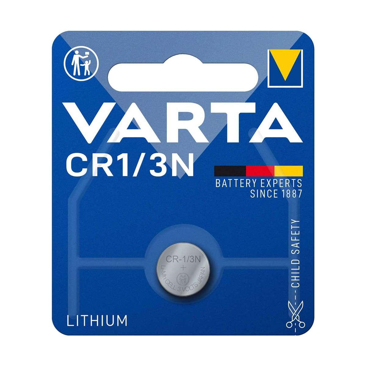 Varta CR1/3N 3V Professional Lithium Battery
