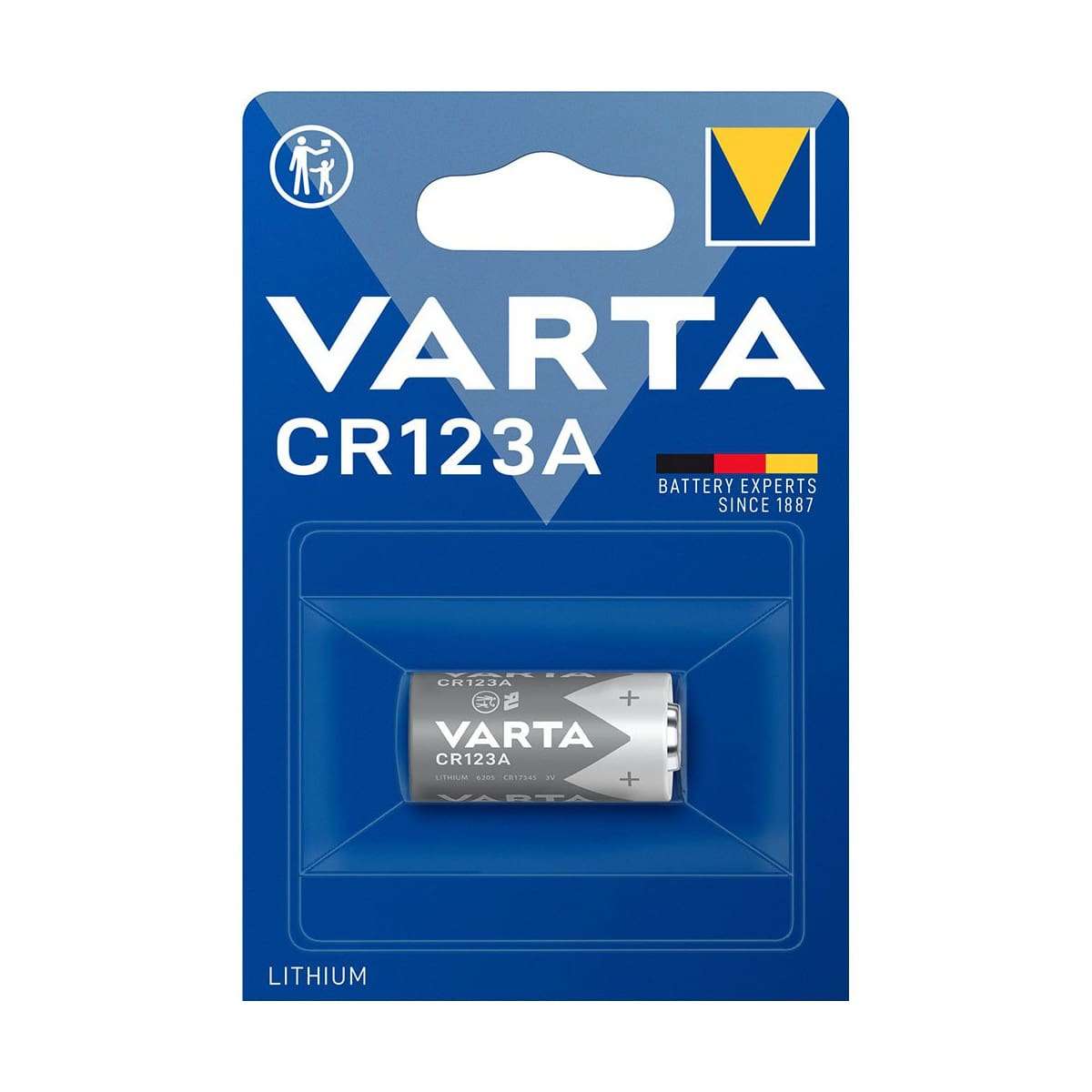 Varta CR123A 3V Lithium Battery
