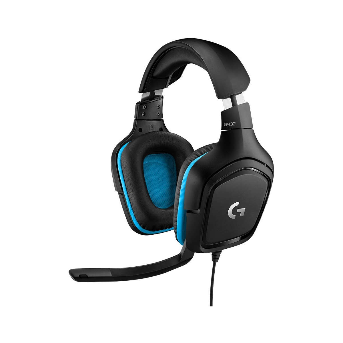 Logitech G432 7.1 DTS Multi-Platform Wired Gaming Headset