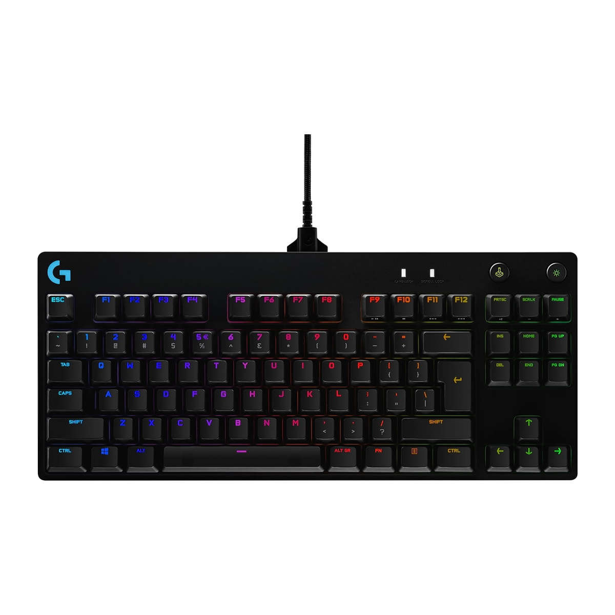 Logitech G PRO GX Blue Tenkeyless Black Mechanical Gaming Keyboard
