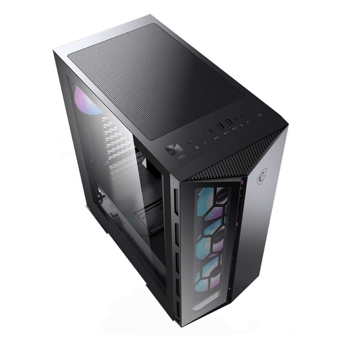 MSI MPG GUNGNIR 110R Mid Tower Gaming PC Case - Black