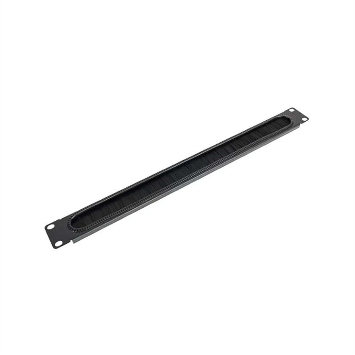 Zone 1U Extended Black Brush Panel