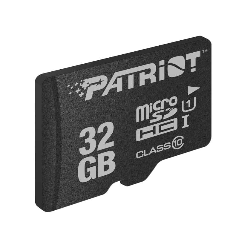 32GB Patriot LX CL10 Micro SDHC Card