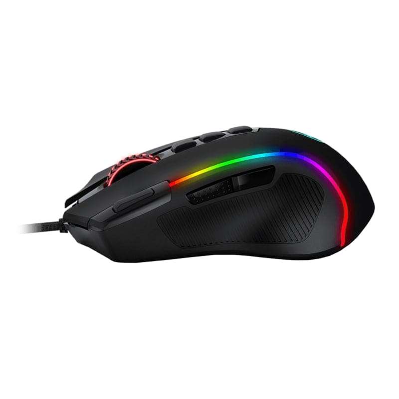 Redragon M612 Predator 4000DPI RGB Ergo Gaming Mouse - Black