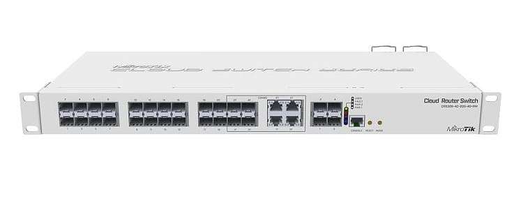 MikroTik CRS328-4C-20S-4S+RM - 20SFP Cloud Router Switch