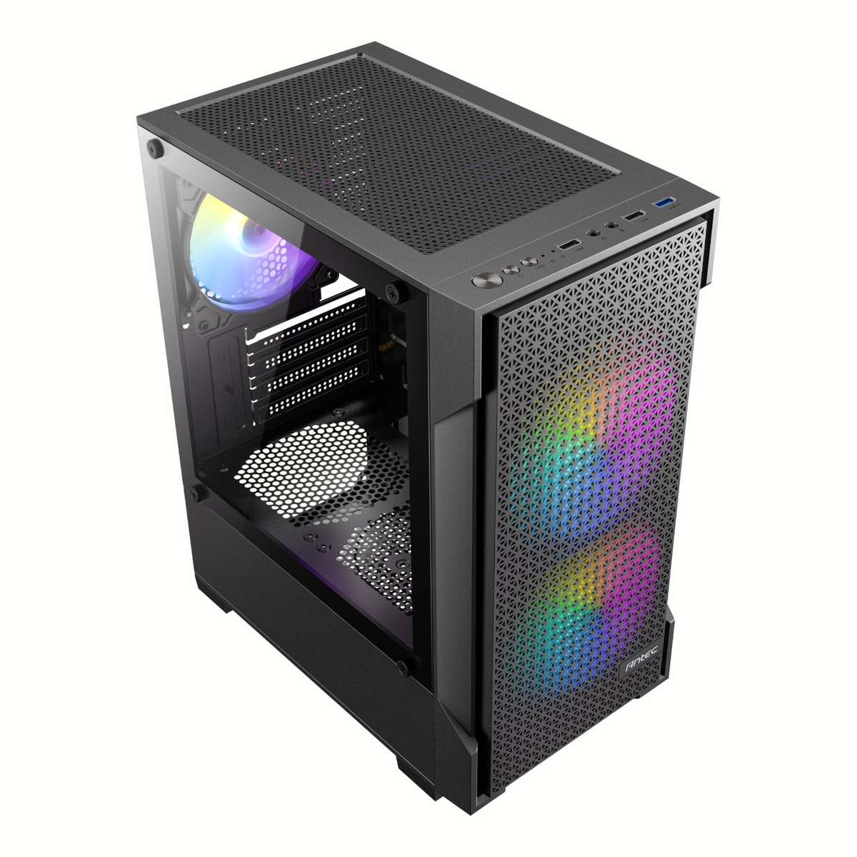 Antec VX100M ARGB Micro-ATX Mini Tower Gaming Chassis