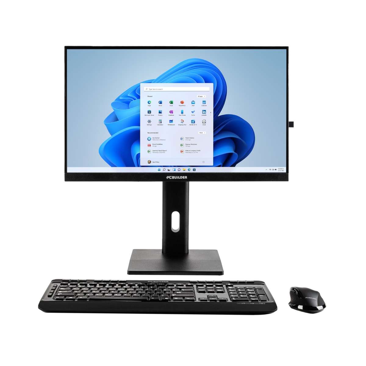 PCBuilder FUSION 24 Intel Celeron G6900 Windows 11 AiO Desktop PC