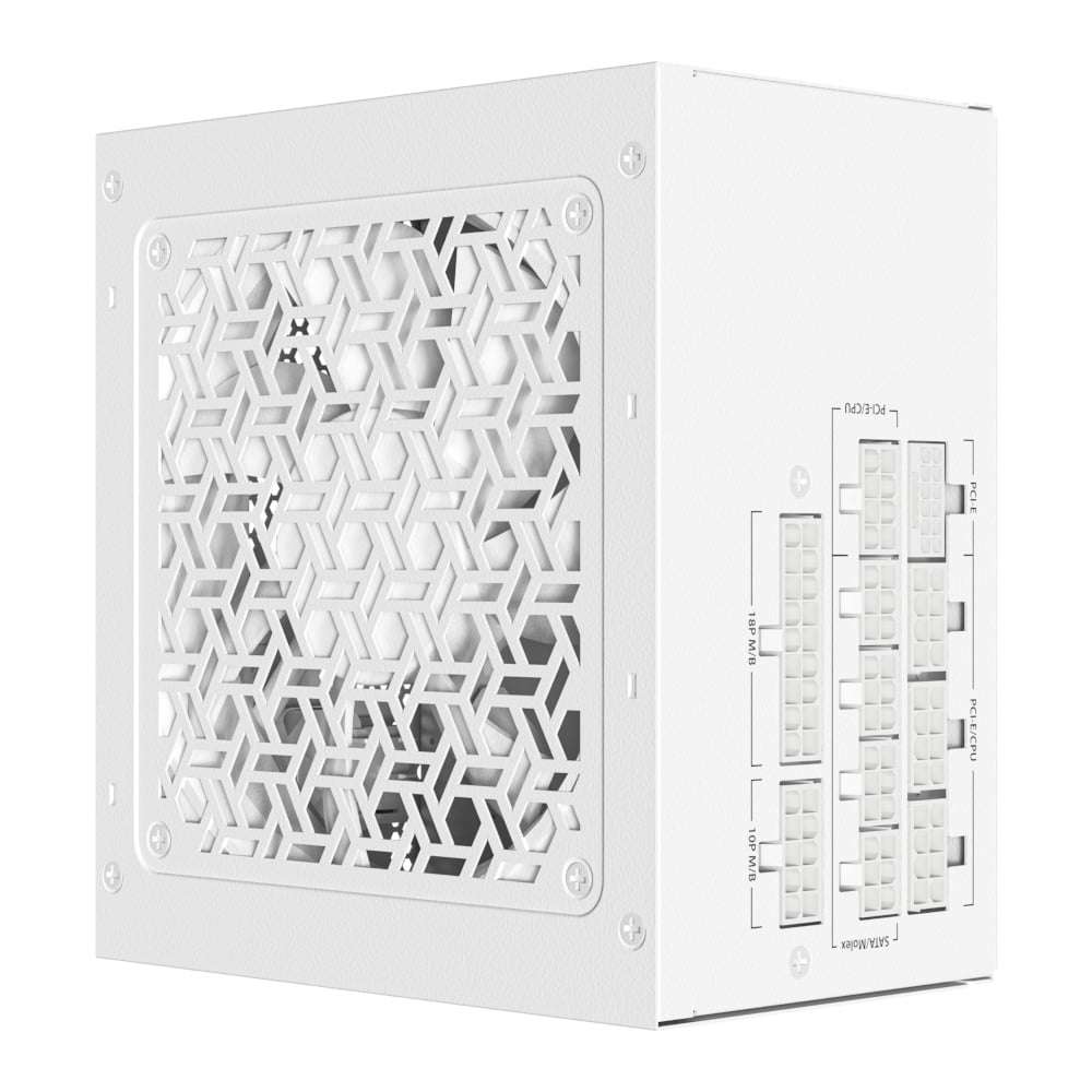 850W Antec GSK GEN5 ATX3.1 and PCIE5.1 80 Plus Gold Fully Modular White