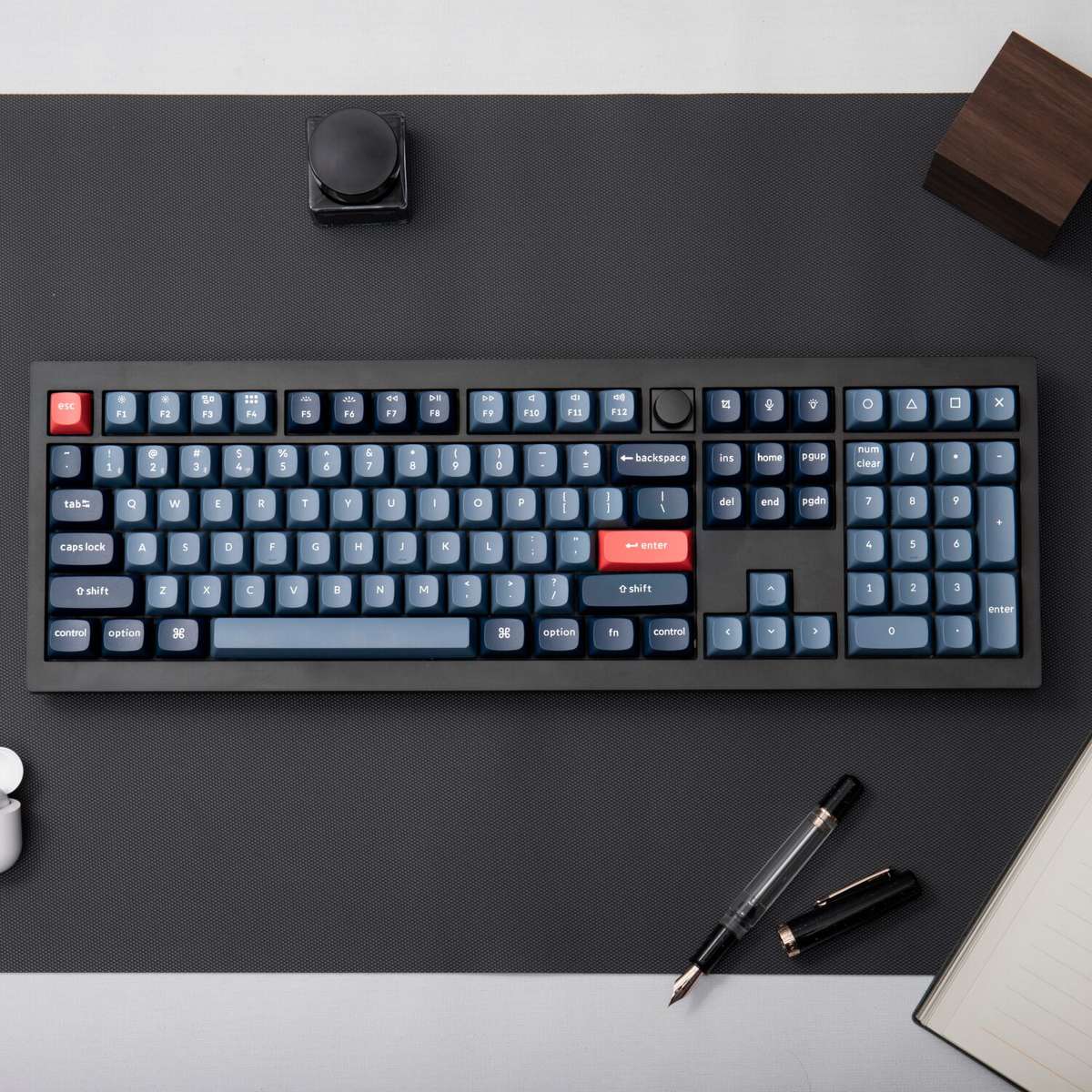 Keychron V6 Max Wireless Custom Keyboard - BROWN Switch