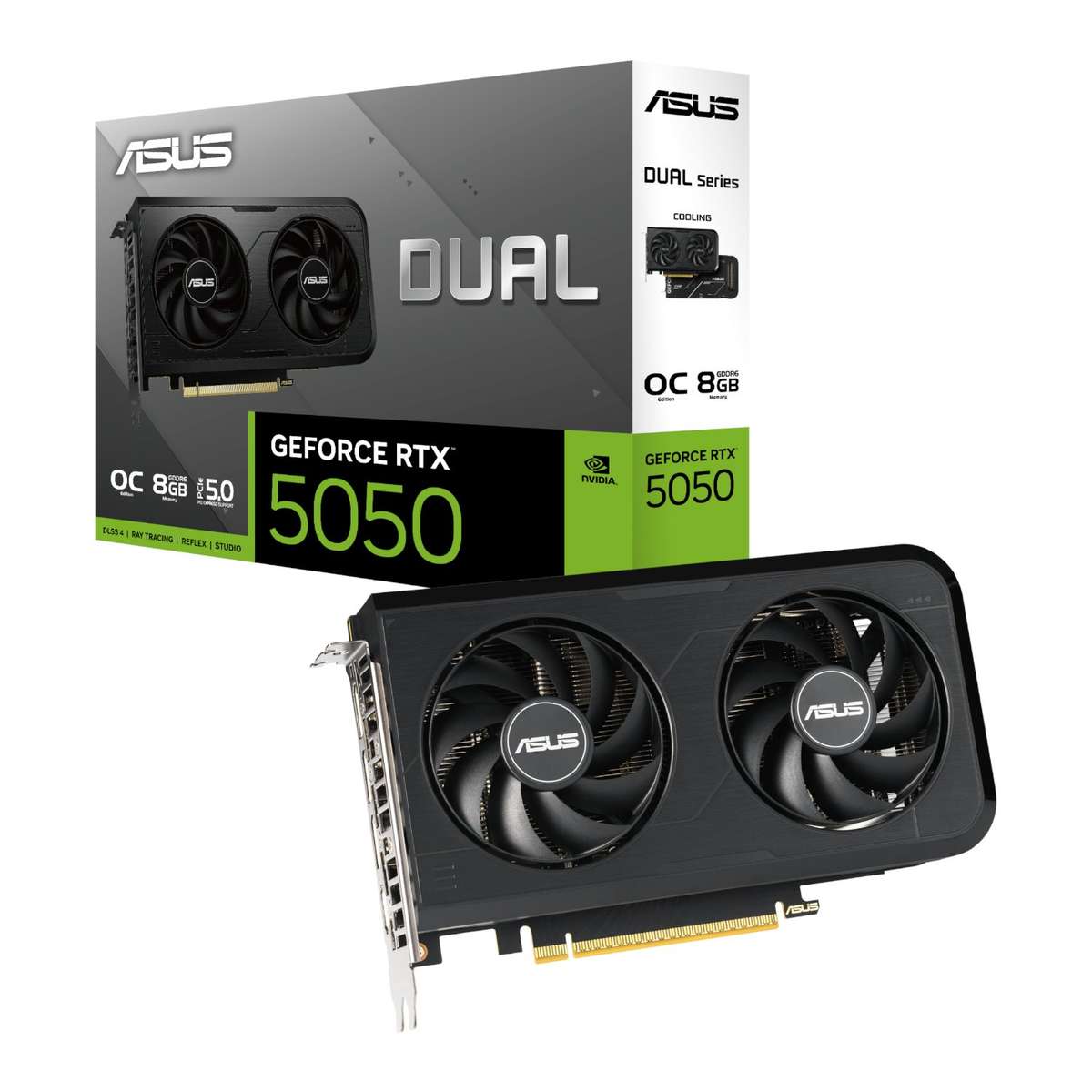 8GB Asus Nvidia GeForce RTX 5050 Dual OC GDDR6 Graphics Card