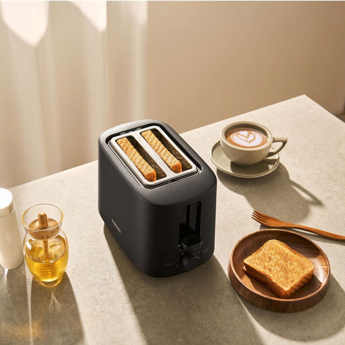 Xiaomi Dual Wide-Slot Toaster-Black