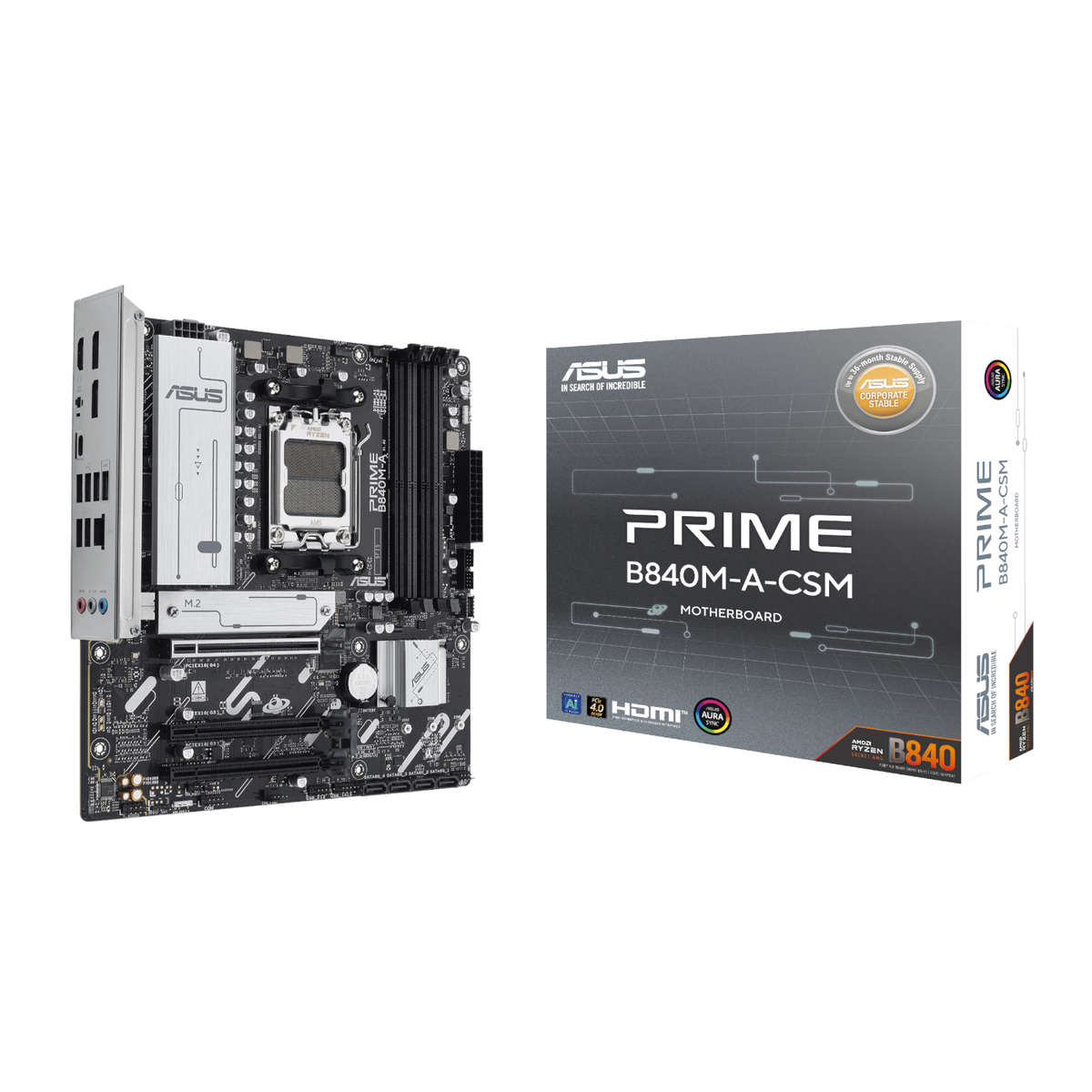 Asus PRIME B840M-A-CSM AM5 Micro ATX Motherboard