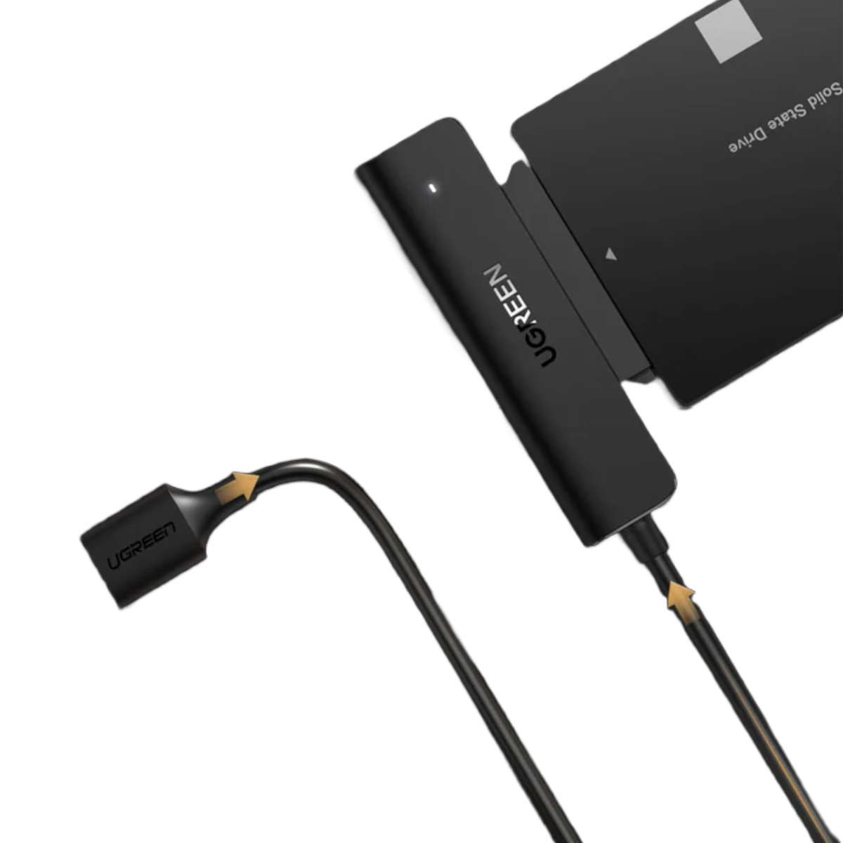 UGREEN CM321 USB-A 3.0 to 2.5" SATA Converter-Black