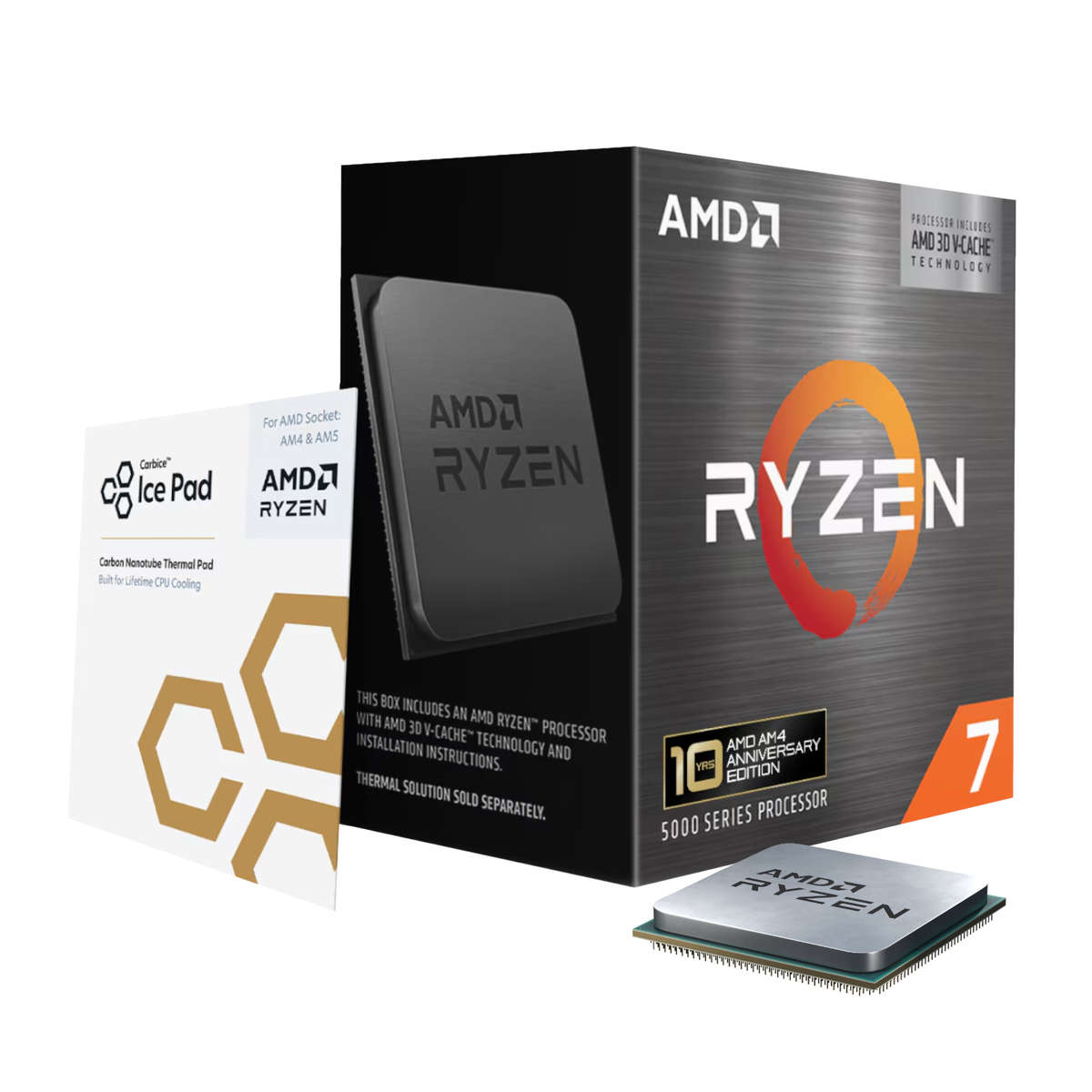 AMD Ryzen 7 5800X3D 8-Core 3.4GHz AM4 CPU