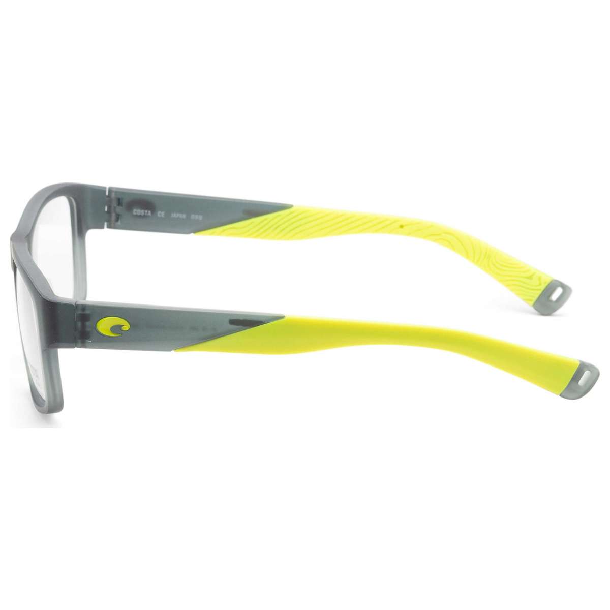 Costa del Mar Ocean Ridge  Men's  Black  Rectangular  Opticals