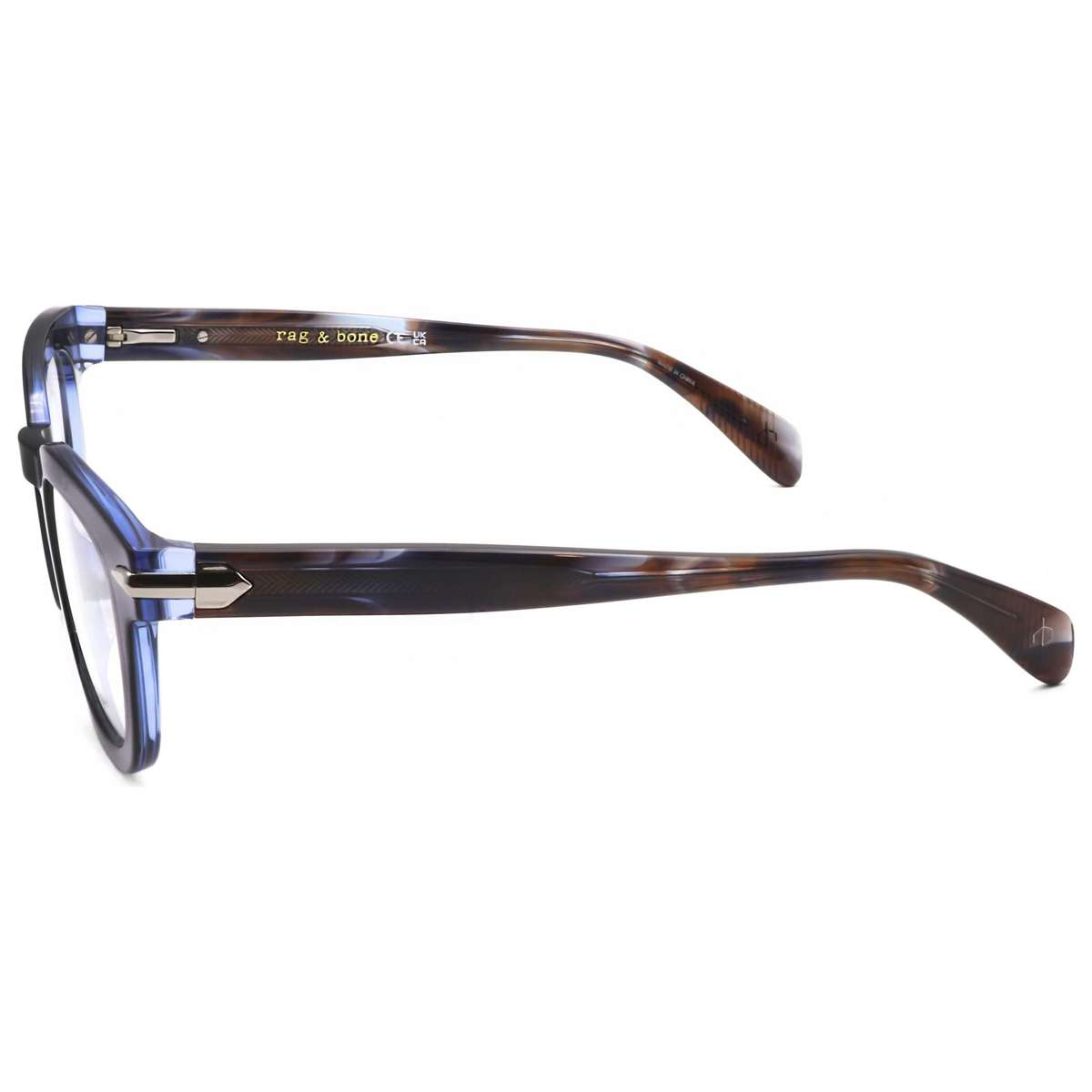 Rag & Bone Men's  Grey  Round  Opticals