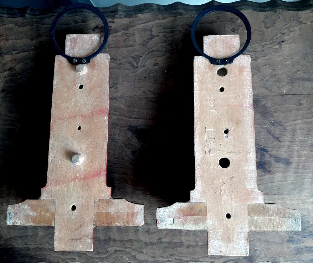 Red hanging bell shapes