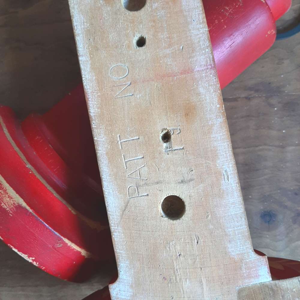 Red hanging bell shapes