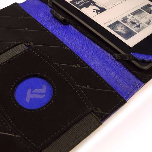 Tuff-Luv - Embrace Case Plus - Blue - Fits Kindle 4,PW and Kobo Touch