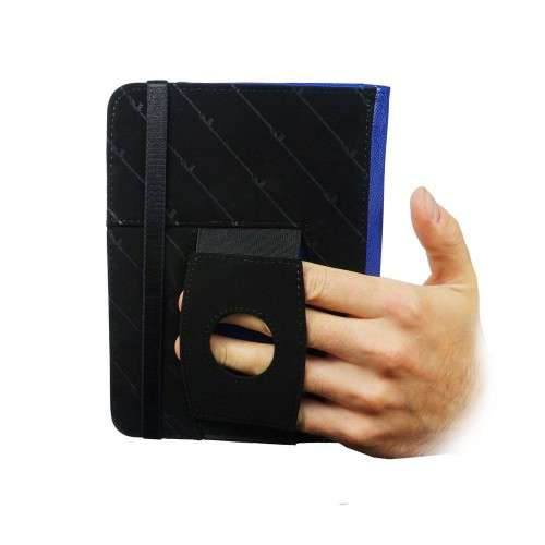 Tuff-Luv - Embrace Case Plus - Blue - Fits Kindle 4,PW and Kobo Touch