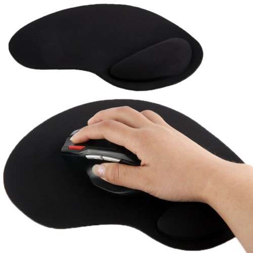 Tuff-Luv - Ultra Slim Gel and Cloth Wrist Supporter Mouse Pad