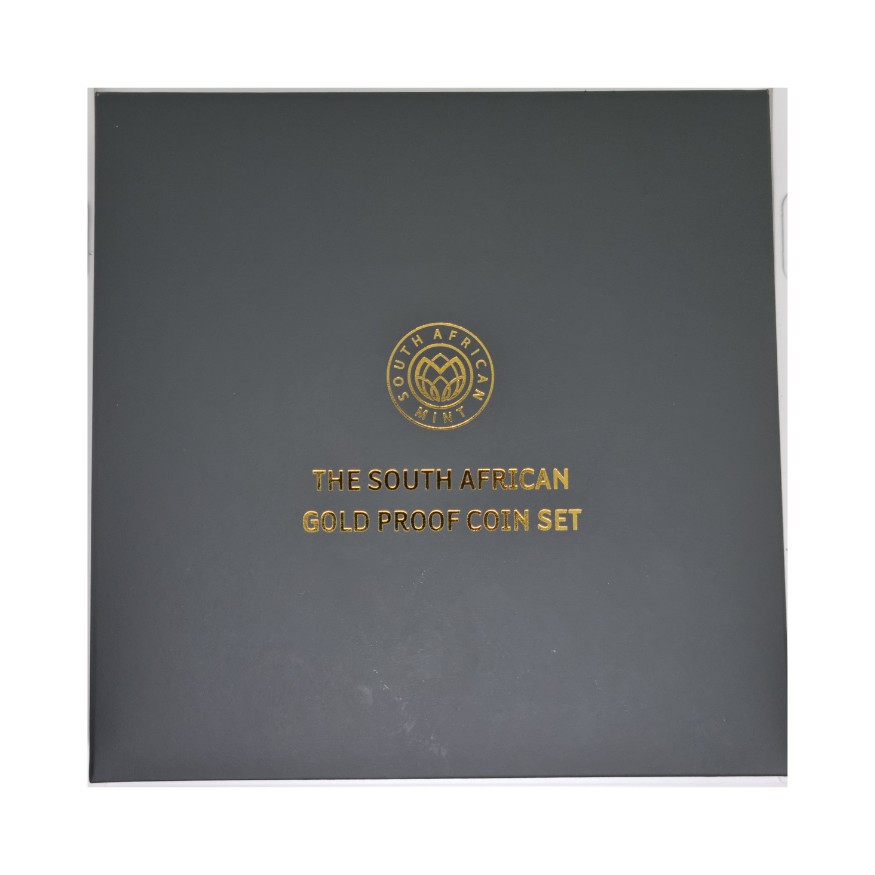 2024 South Africa Gold Proof Set with Original 4th Decimal Book