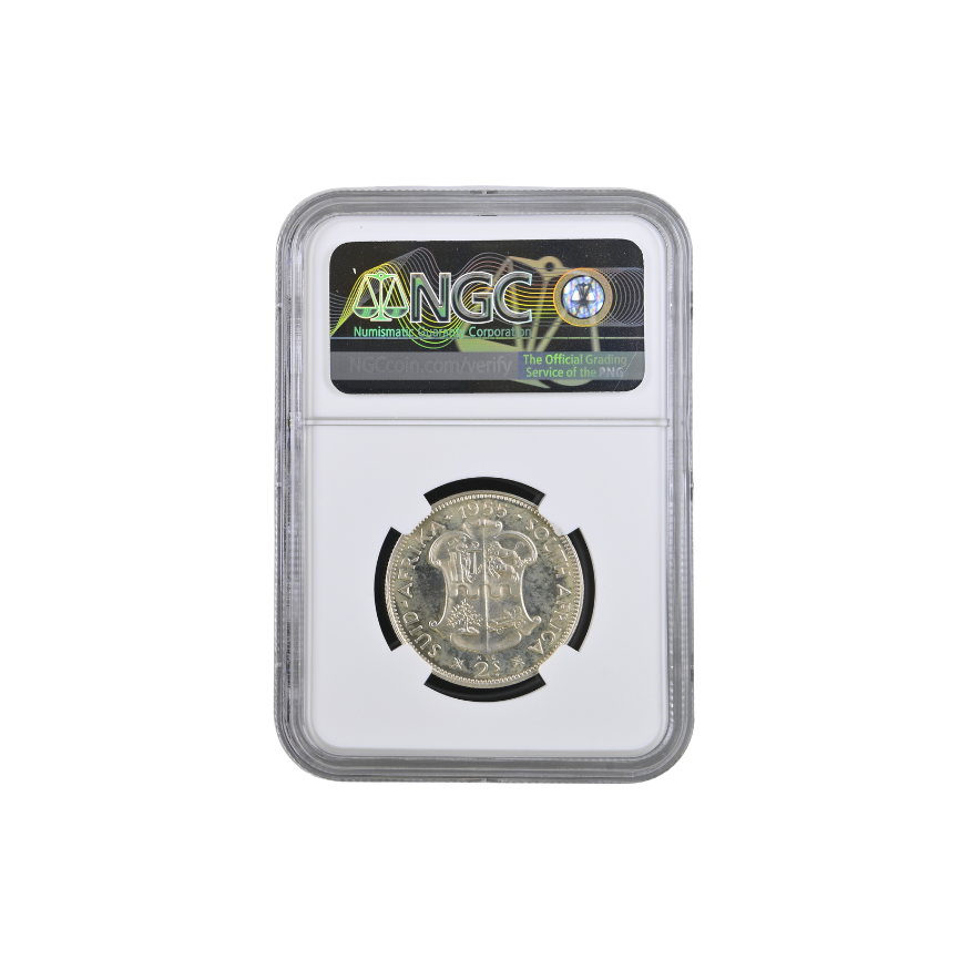 1955 South Africa 2 Shilling (PF 65) NGC Graded