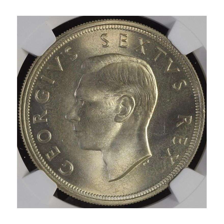 1948 South Africa 5 Shillings MS 66 NGC