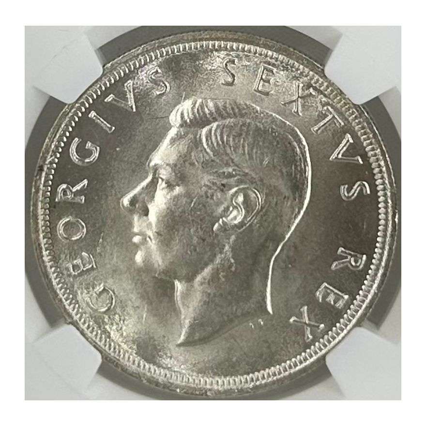 1952 South Africa 5 Shillings MS 65 NGC