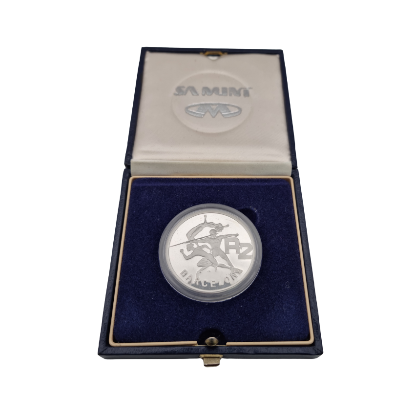 1992 Silver Proof R2 - Barcelona - 1 Oz