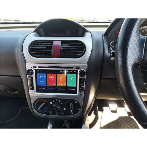 OPEL ASTRA CORSA ANDROID SILVER GPS NAVIGATION BLUETOOTH USB RADIO UNIT SYSTEM