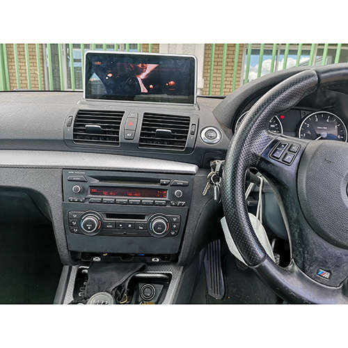 10.25 inch BMW 1 Series E81 E82 E87 E88 2002 - 2012 GPS Navigation Bluetooth Radio Unit System