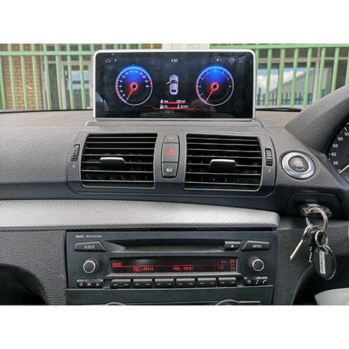 10.25 inch BMW 1 Series E81 E82 E87 E88 2002 - 2012 GPS Navigation Bluetooth Radio Unit System