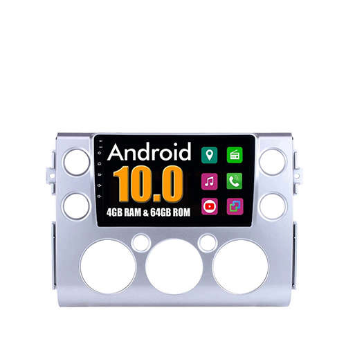 Toyota FJ Cruiser Android GPS Navigation Radio with built-in wireless CarPlay