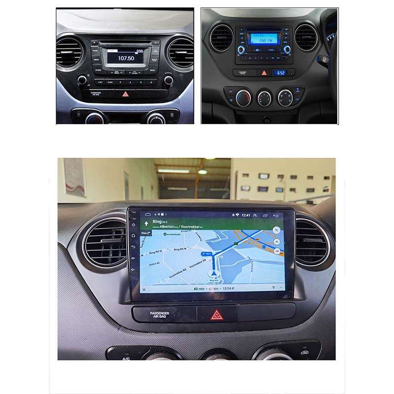 Hyundai i10 2019 - 2021 High Spec Android GPS Navigation Radio Unit with Carplay