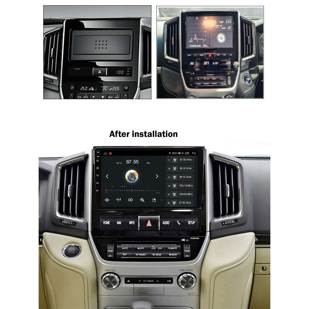 Toyota Land Cruiser 200 Series 2016 - 2021 Android GPS Navigation Radio CarPlay Unit