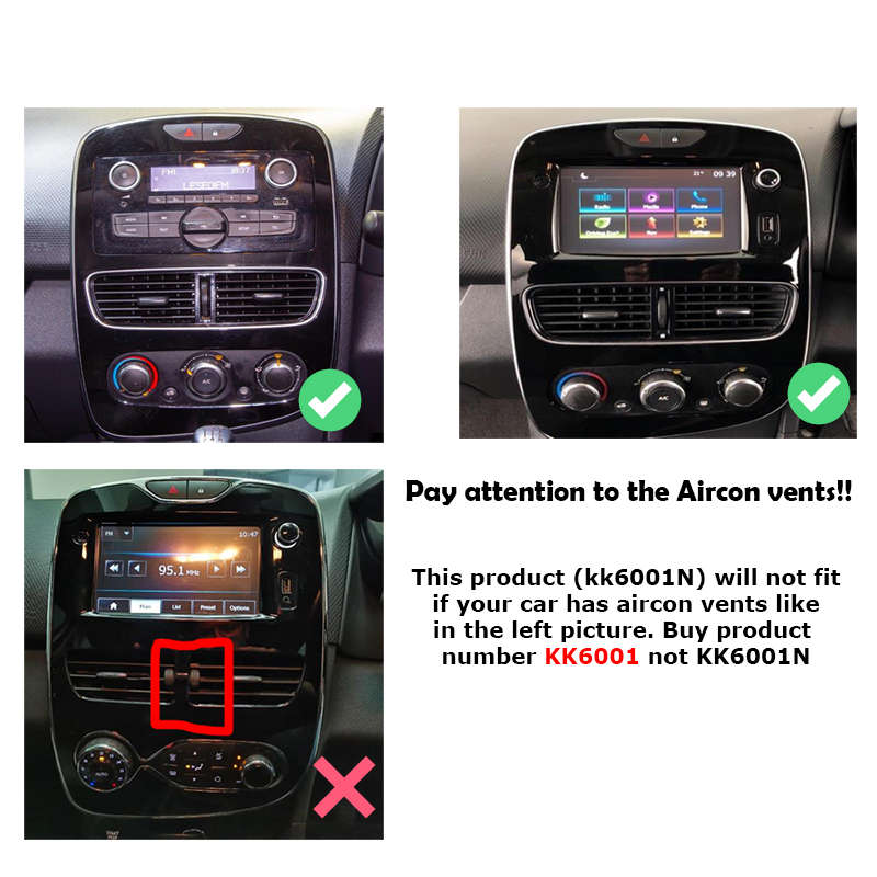Renault Clio 2017 to 2021 Android 2gb + 64gb Navigation Radio With Carplay