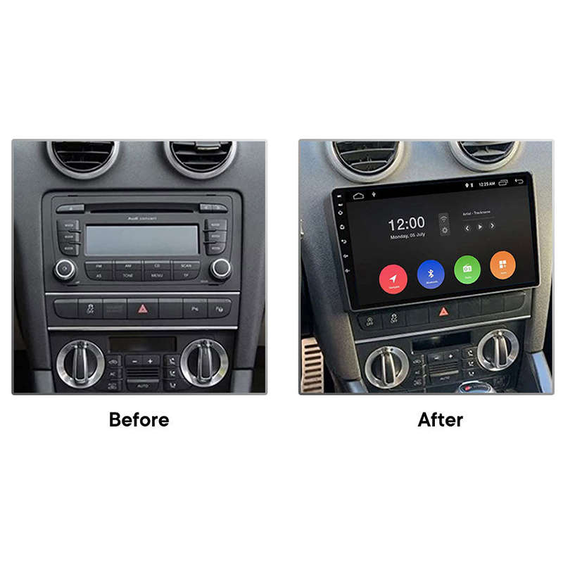 Audi A3 B7 2007 Compatible - 2012 High Spec Android GPS Navigation Radio with Carplay