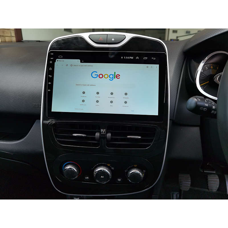 Renault Clio 4 2014 to 2016 Android GPS Navigation Radio With Carplay