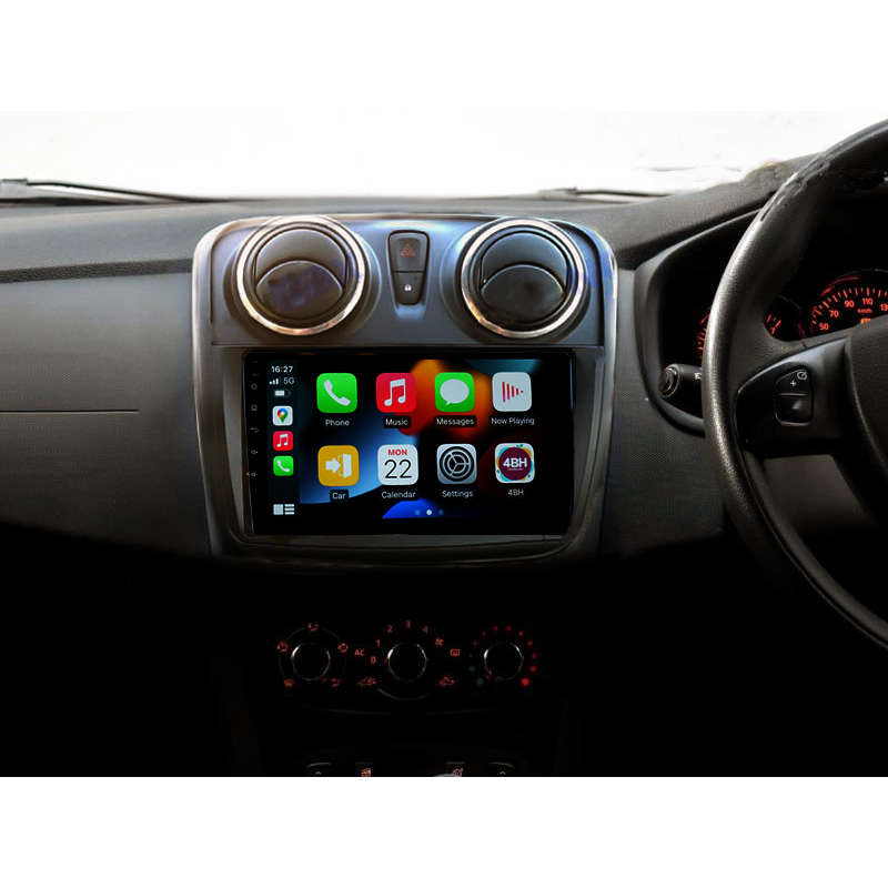 Android GPS Navigation Radio With Carplay for Renault Sandero 2014 - 2022