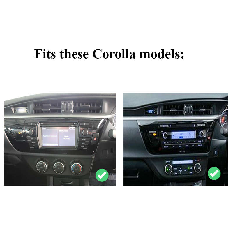 Android GPS Navigation Radio With Carplay for Toyota Corolla Exclusive Prestige Esteem 2014 to 2016