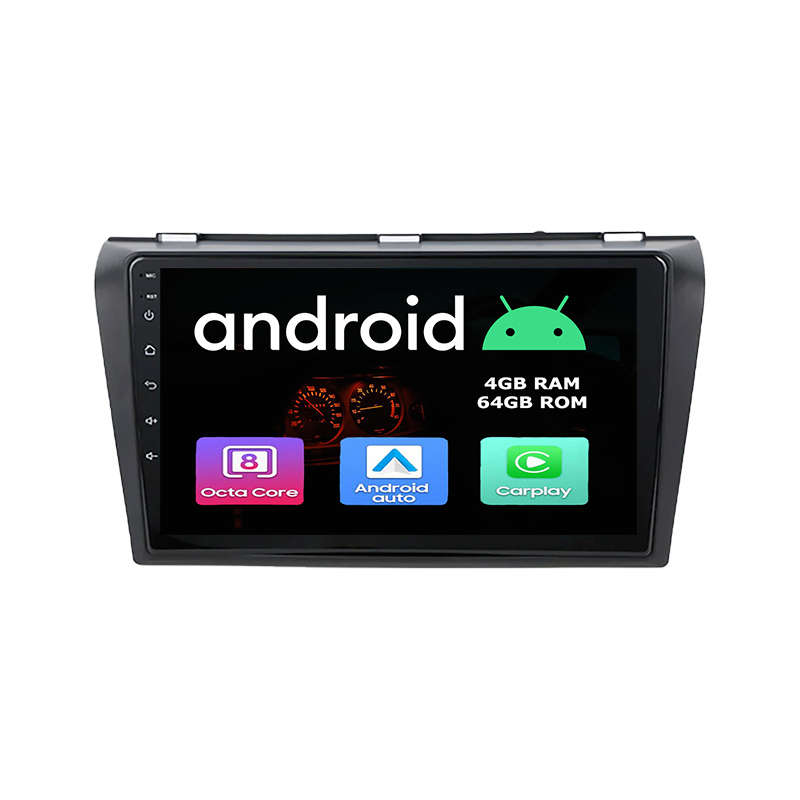 Mazda 3 2004 - 2009 Android Touch Screen GPS Navigation Bluetooth Radio With Carplay